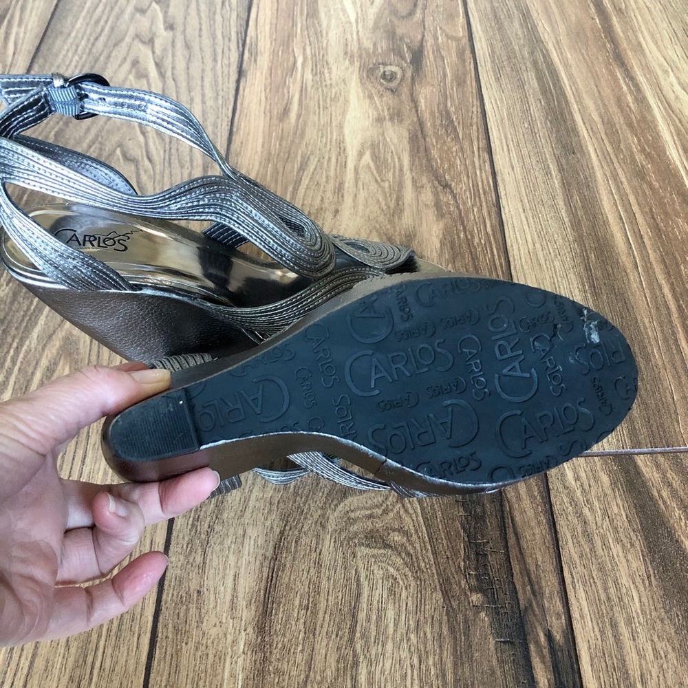 Carlos Santana Chord Pewter Sandal - Picture 6 of 10